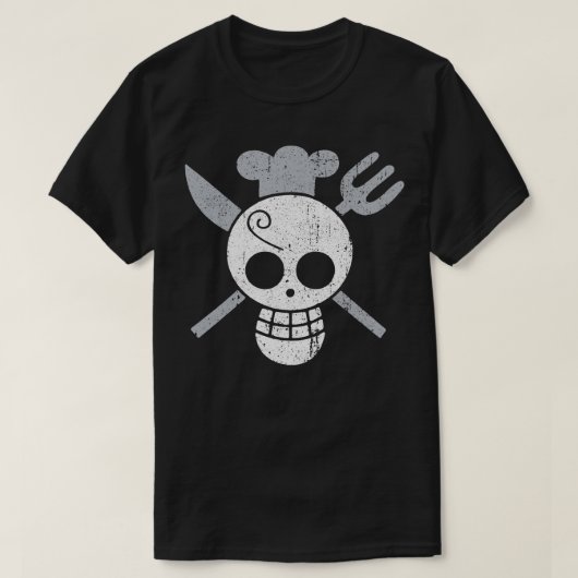 Sanji Jolly Roger T-shirt (Design voorkant)