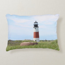 Sankaty Head Lighthouse MA Accent Pillow Kussen