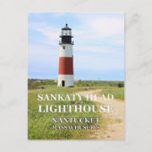Sankaty Head Lighthouse, Nantucket MA Briefkaart (Voorkant)