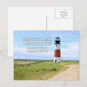 Sankaty Head Lighthouse, Nantucket MA Briefkaart (Voorkant / Achterkant)