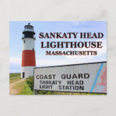 Sankaty Head Lighthouse, Nantucket MA Briefkaart (Voorkant)