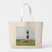 Sankaty Head Lighthouse, Nantucket MA Canvas tas (Achterkant)