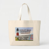 Sankaty Head Lighthouse, Nantucket MA Canvas tas (Voorkant)