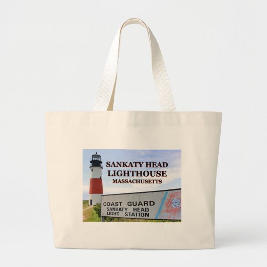 Sankaty Head Lighthouse, Nantucket MA Canvas tas (Voorkant)