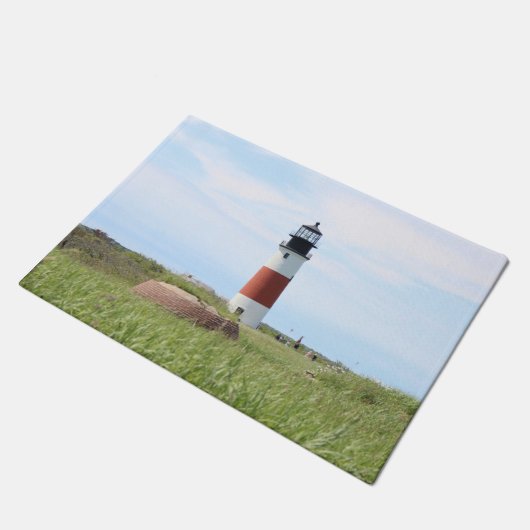 Sankaty Head Lighthouse, Nantucket MA Deurmat (Schuin)