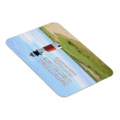 Sankaty Head Lighthouse, Nantucket MA Flex Magnet Magneet (Rechterzijde)