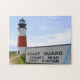 Sankaty Head Lighthouse Nantucket MA Jigzaag Puzzl Legpuzzel