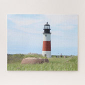 Sankaty Head Lighthouse, Nantucket MA Puzzle Legpuzzel (Horizontaal)
