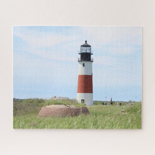 Sankaty Head Lighthouse, Nantucket MA Puzzle Legpuzzel (Horizontaal)