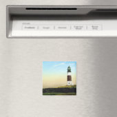 Sankaty Head Lighthouse Nantucket-magneet Magneet (Insitu (Vaatwasser))