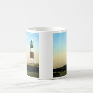 Sankaty Head Nantucket Lighthouse Painting Koffiemok