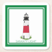 Sankaty lichte Onderzetter van Nantucket (Sconset) (Voorkant)