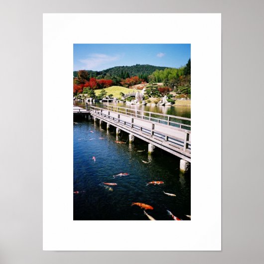 Sankeien Garden: Mihara City, Japan Poster (Voorkant)