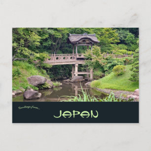 Sankeien Gardens Yokohama Japan. Briefkaart