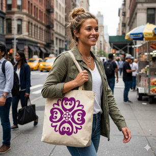 Sankofa Adinkra Mandala - Afrikaans Erfgoed Tote Bag