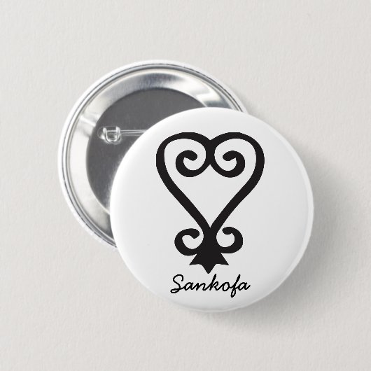 Sankofa Button (Voorkant /achterkant)