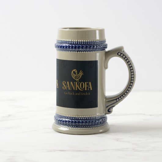 Sankofa — Ga terug en haal het" Ghanese Erfgoed Ty Bierpul (Rechts)