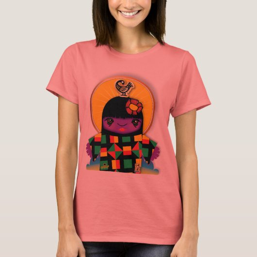 Sankofa Goddess Tshirt (Voorkant)