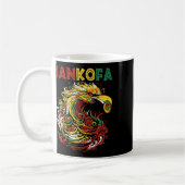 Sankofa Juneteenth Ghana Sankofa Symbool Adinkra Koffiemok (Links)