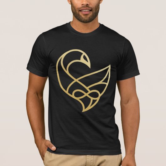 Sankofa Opstanding Sankofa Vogel T-shirt (Voorkant)