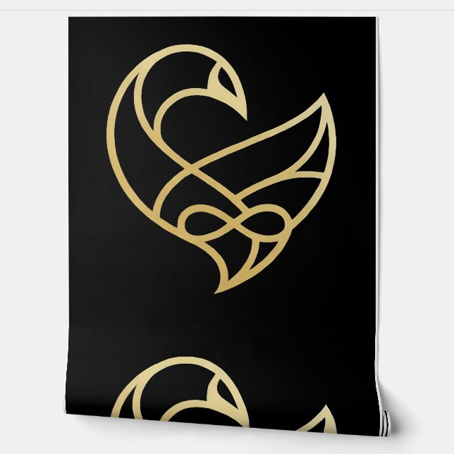 Sankofa Opstijging Sankofa Vogel Behang (Afrollen)