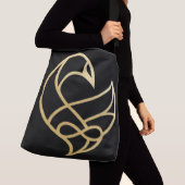 Sankofa Opstijging Sankofa Vogel Crossbody Tas (Dichtbij)