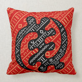 Sankofa Rood Kussen