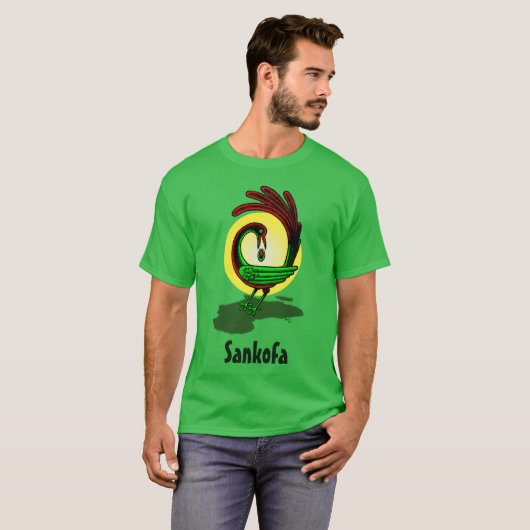 Sankofa T-shirt (Voorkant volledig)