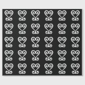 Sankofa | Terug en ophalen - Adinkra-symbool Cadeaupapier (Vlak)