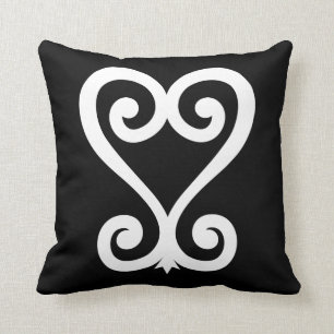 Sankofa   Terug en ophalen - Adinkra-symbool Kussen