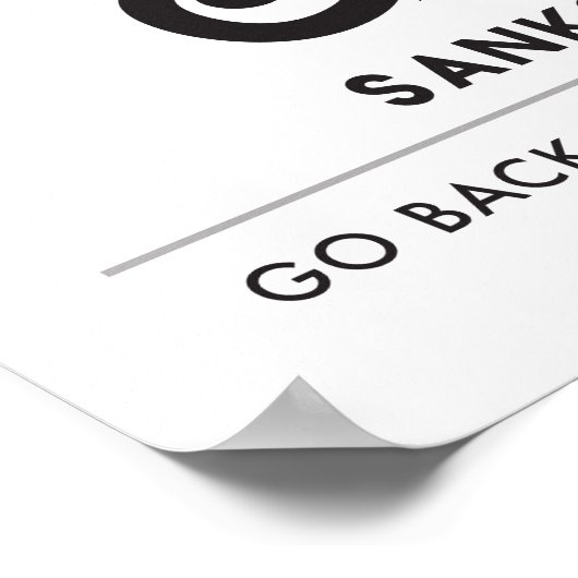 Sankofa | Terug en ophalen - Adinkra-symbool Poster (Hoek)