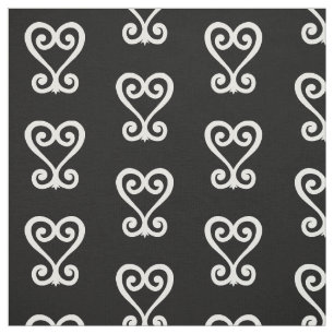 Sankofa   Terug en ophalen - Adinkra-symbool Stof