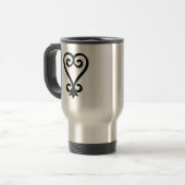 "Sankofa" Travel Mug Reisbeker (Voorkant links)