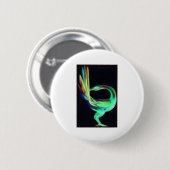 Sankofa-vogels Ronde Button 5,7 Cm (Voorkant /achterkant)
