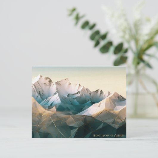 Sankt Anton am Arlberg Briefkaart (Staand voorkant)