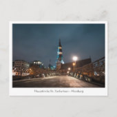 Sankt Katharinen Kirche Hamburg Briefkaart (Voorkant)