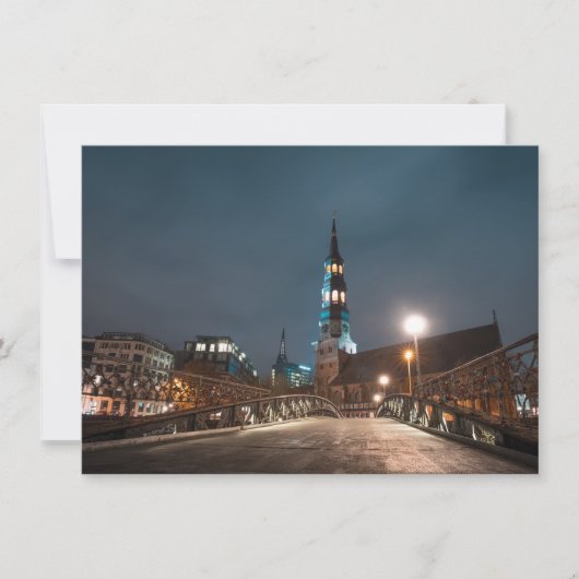 Sankt Katharinen Kirche Hamburg Kaart (Voorkant)