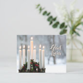 Sankt Lucia | Luciafest Briefkaart (Staand voorkant)