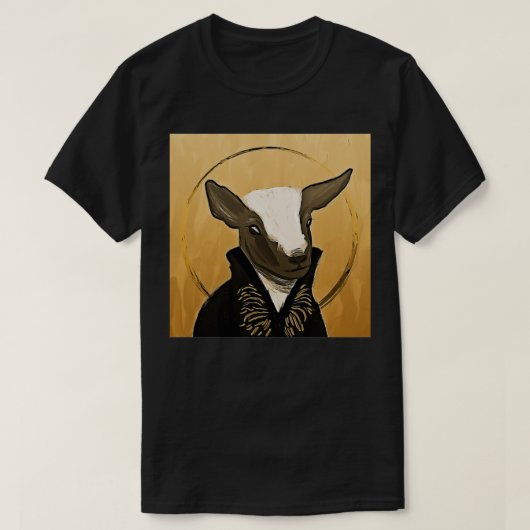 Sankt Milo Shadow en Bone Goat T-shirt (Design voorkant)