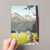 Sankt Moritz van Emil Cardinaux Acryl Uitnodigingen (Insitu (Draagbaar))