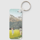 Sankt Moritz van Emil Cardinaux Sleutelhanger (Achterkant)
