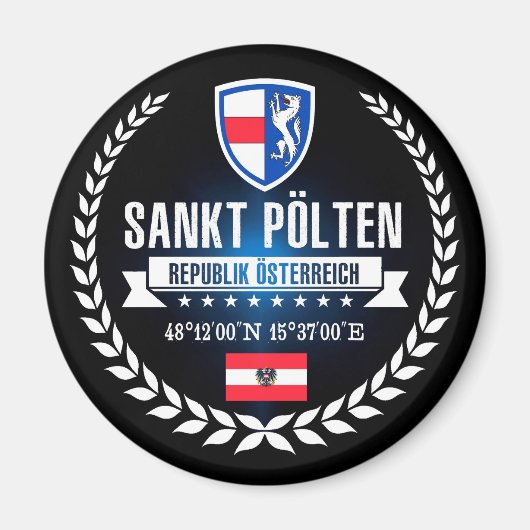 Sankt Pölten Magneet (Voorkant)