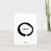 Sankyo heel erg! bedankkaart (Achterkant)