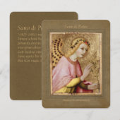 Sano di Pietro Annunciation angel CC0746 Flat card (Voorkant / Achterkant)