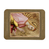 Sano di Pietro Annunciation angel CC0747 Sienese Magneet (Horizontaal)