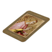 Sano di Pietro Annunciation angel CC0747 Sienese Magneet (Linkerzijde)