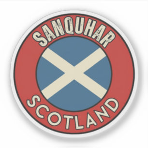 Sanquhar, Schotland Sticker