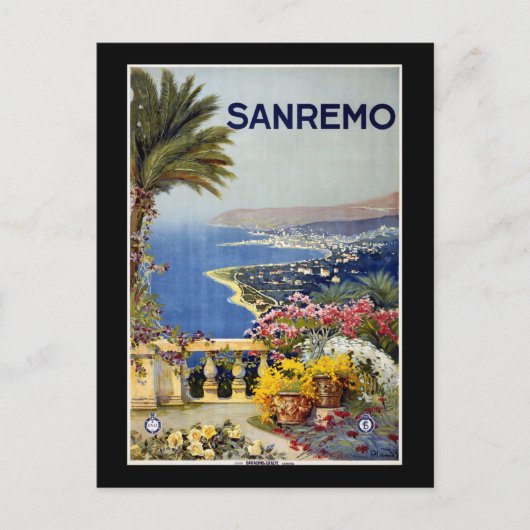 Sanremo Briefkaart (Voorkant)