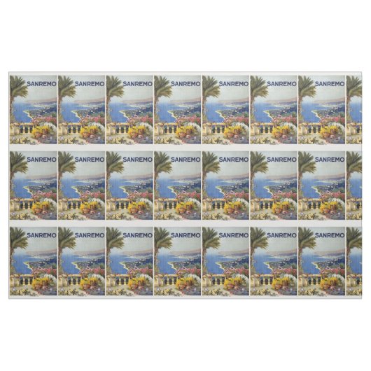 Sanremo Italië aanpasbare stof (Yard (91,4 cm))
