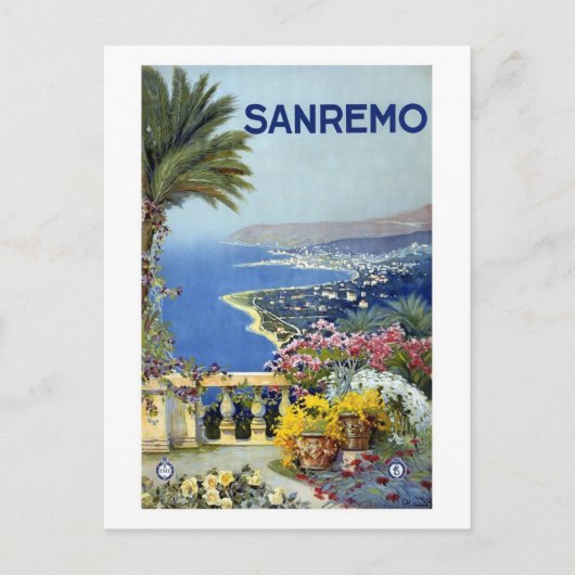 Sanremo Italië  Briefkaart (Voorkant)